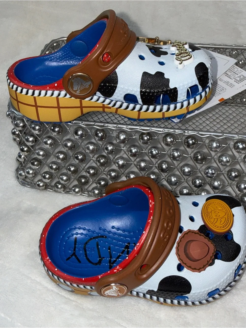Crocs x Toy Story Woody Classic Clog Toddler C5 Disney Pixar NWT 209470-4GX